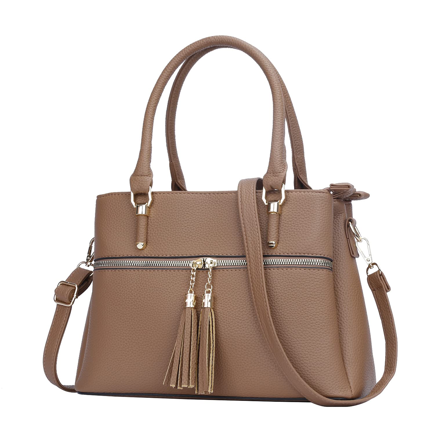Luxe Leather Satchel & Crossbody Bags -  by Handbags Specialist Headquarter | Available at Handbags Specialist Headquarter