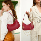 Retro Chic Hobo Bag - Cute Underarm Purse - Shoulder Bags by Handbags Specialist Headquarter | Available at Handbags Specialist Headquarter