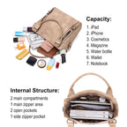 CLUCI Eco Luxe Vegan Leather Tote Bag - Bucket Bag by Handbags Specialist Headquarter | Available at Handbags Specialist Headquarter