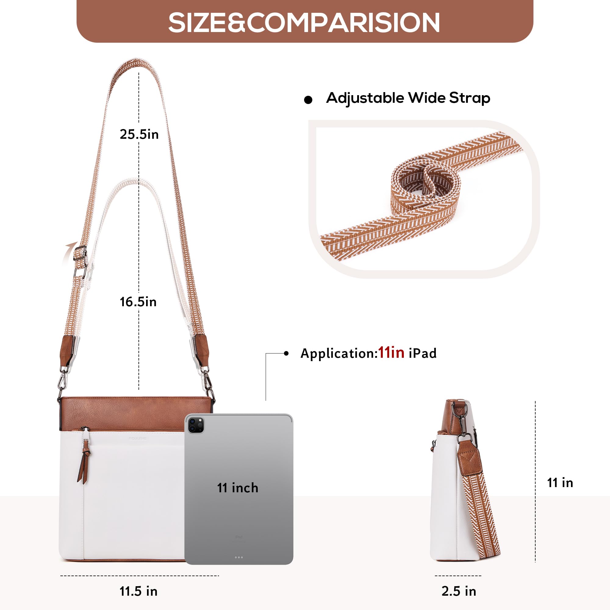 Chic Leather Crossbody with Card Slots for Women -  by Handbags Specialist Headquarter | Available at Handbags Specialist Headquarter