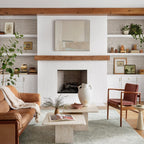 Rustic Farmhouse Shelves (008-40BN) - Decor by Handbags Specialist Headquarter | Available at Handbags Specialist Headquarter