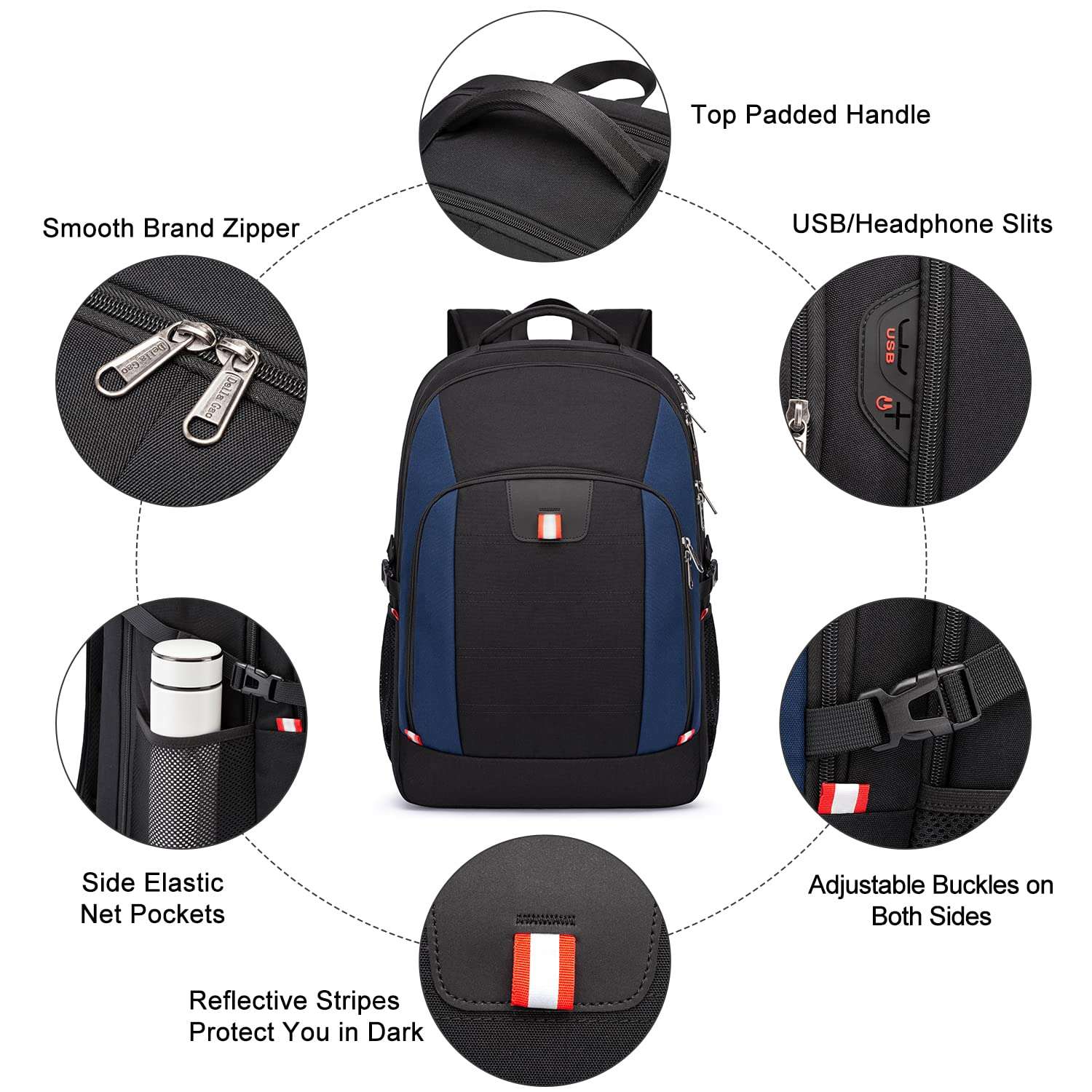 ChargeMate Laptop Backpack - Backpack Bags by Handbags Specialist Headquarter | Available at Handbags Specialist Headquarter
