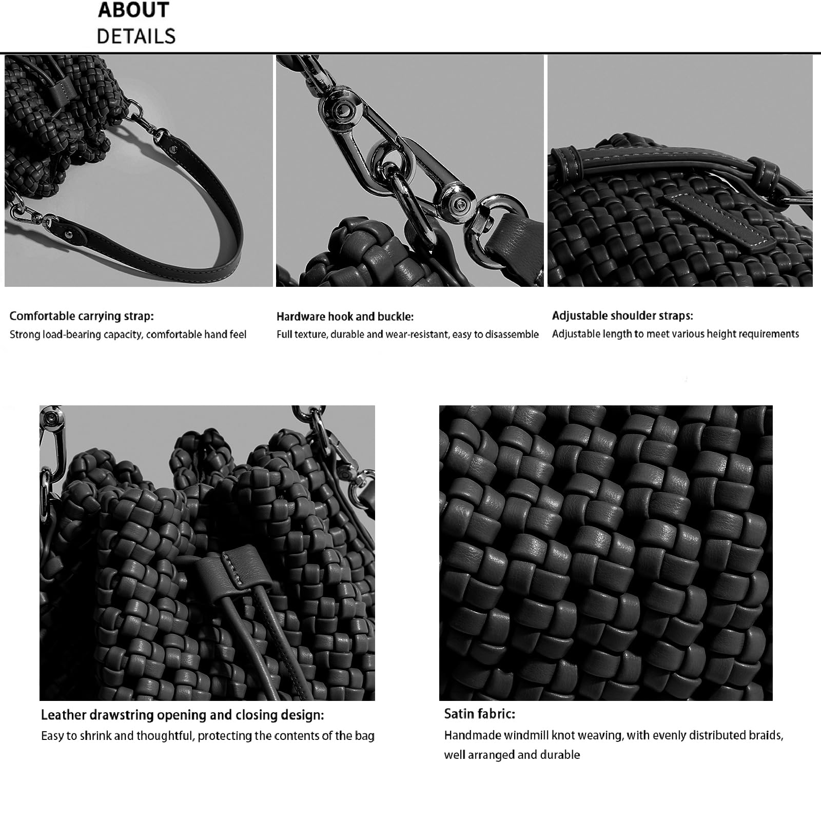 Hollow Bucket Tote Bag -  by Handbags Specialist Headquarter | Available at Handbags Specialist Headquarter