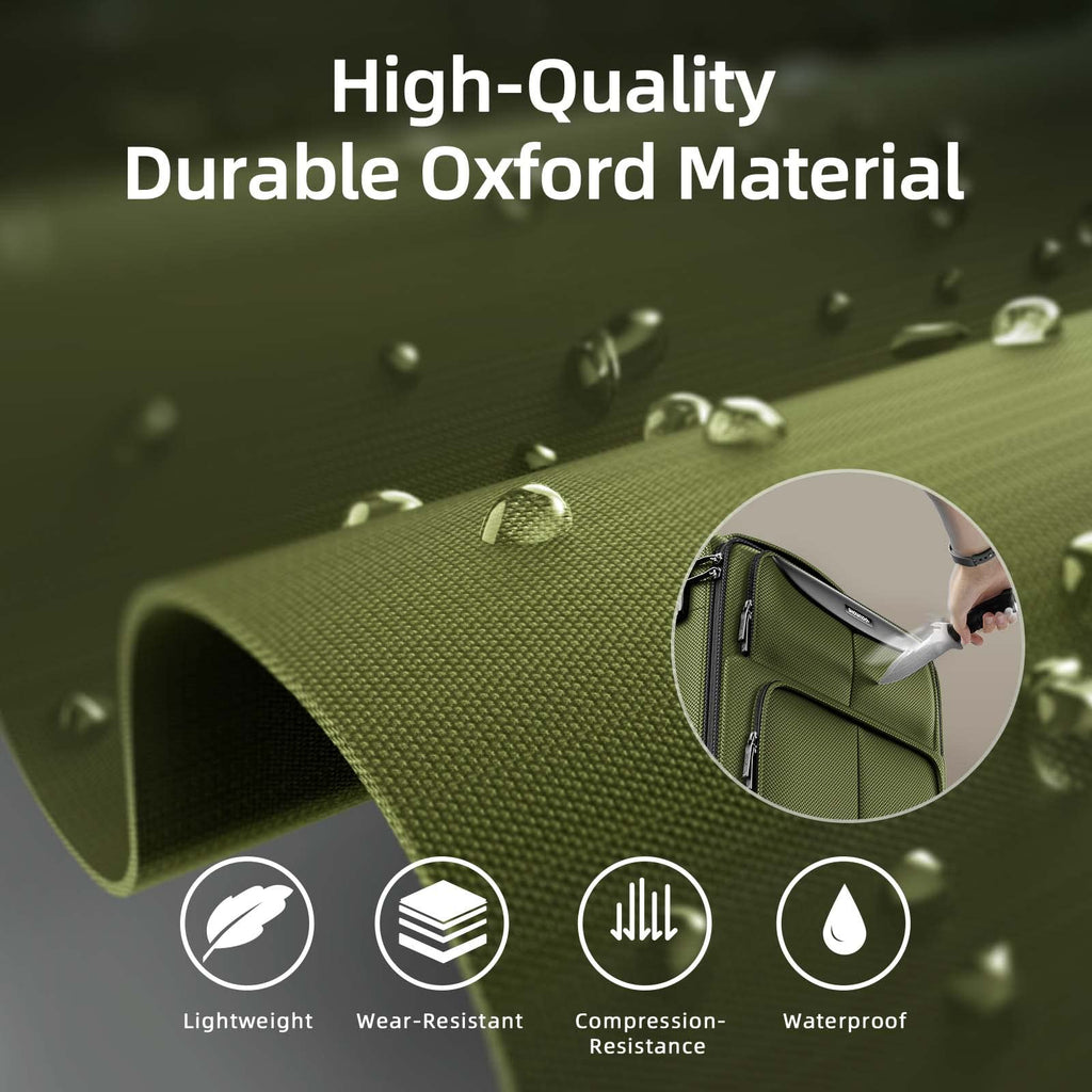 SHOWKOO Armygreen 3-Piece Expandable Luggage Set - Luggage Travel Bags by Handbags Specialist Headquarter | Available at Handbags Specialist Headquarter