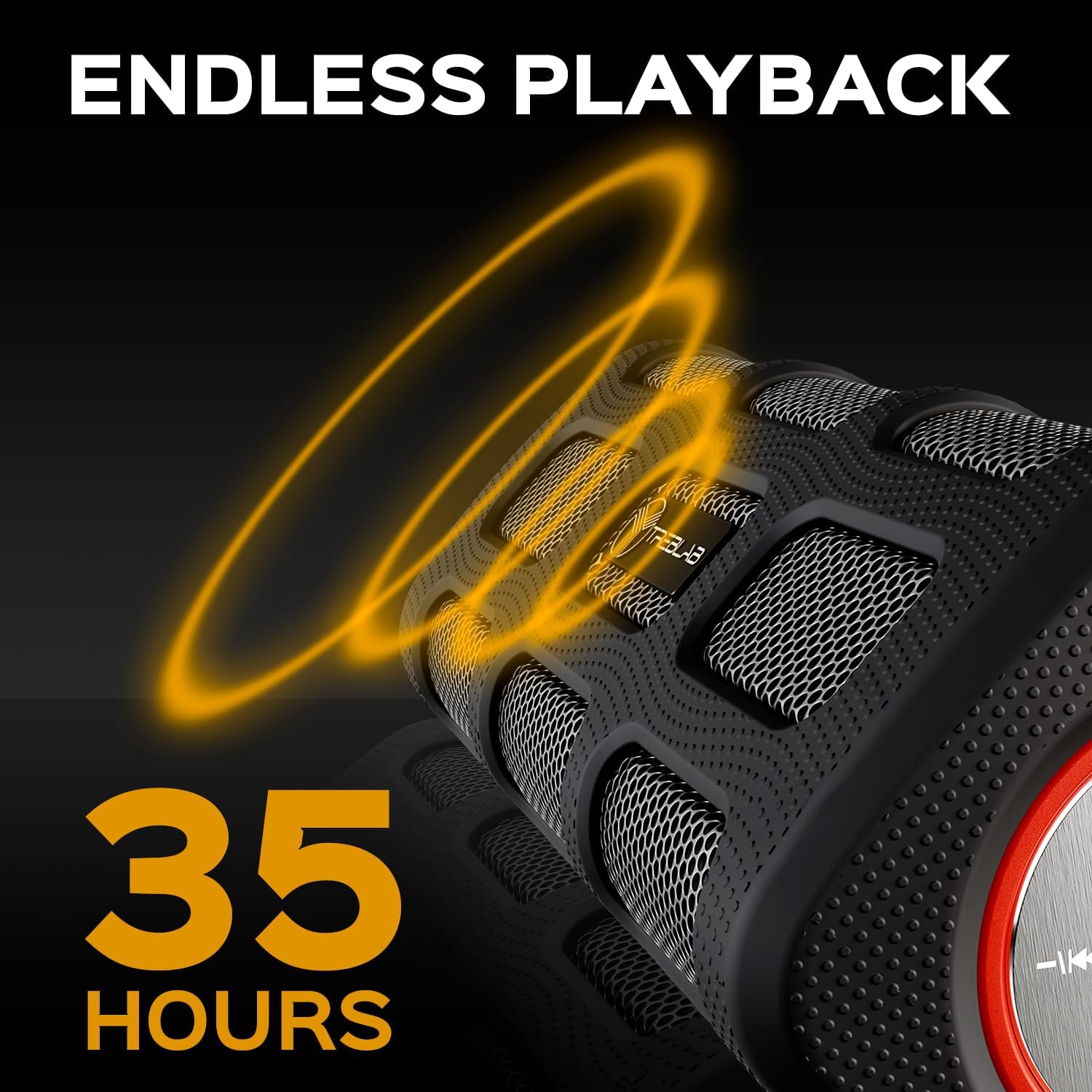 FX100 Bluetooth Speaker - Durable, Waterproof, Portable - Decor by Handbags Specialist Headquarter | Available at Handbags Specialist Headquarter