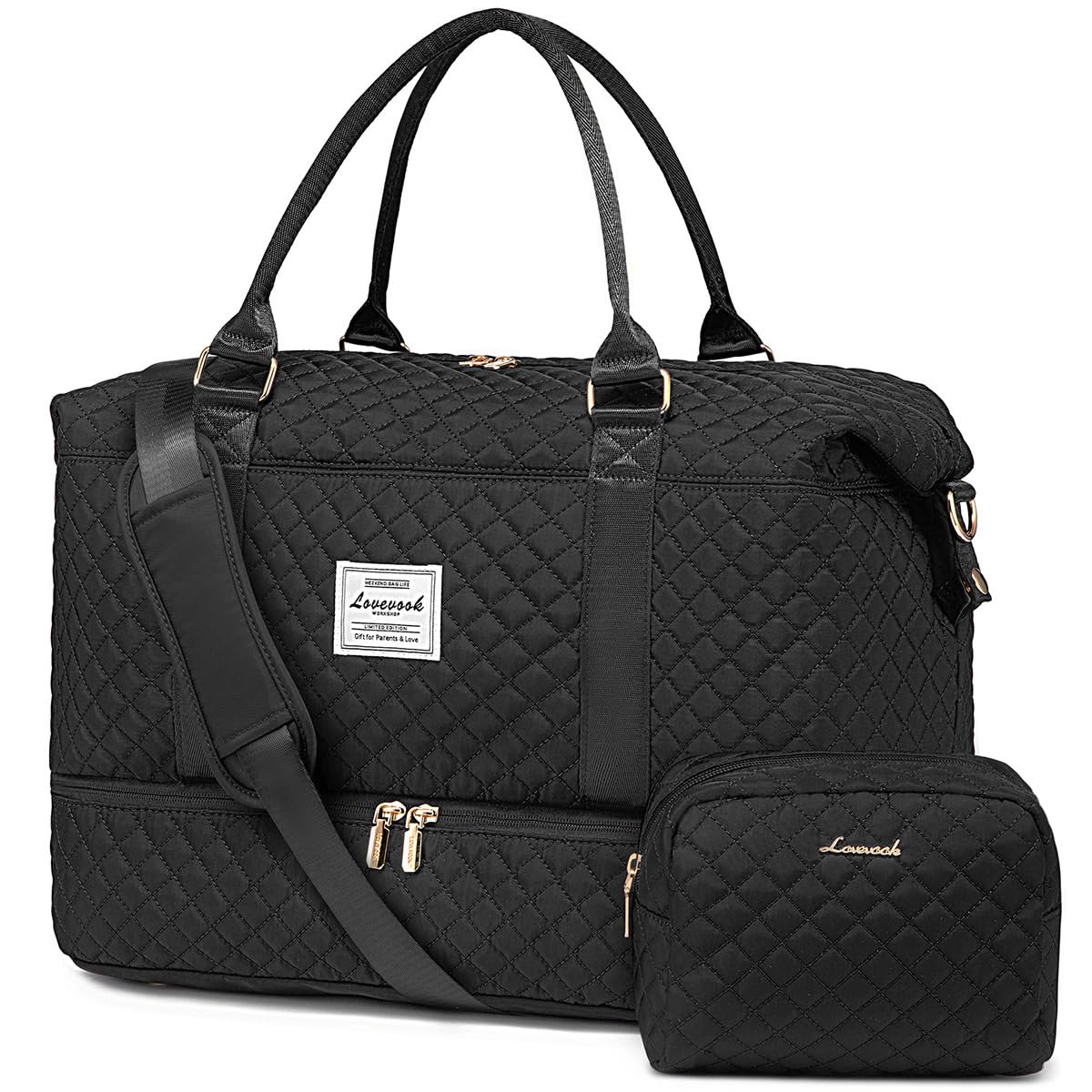 LOVEVOOK All-in-One Duffle: Travel & Gym Ready - Luggage Travel Bags by Handbags Specialist Headquarter | Available at Handbags Specialist Headquarter