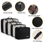 TravelMate 8-Piece Packing Cubes - Luggage Travel Bags by Handbags Specialist Headquarter | Available at Handbags Specialist Headquarter