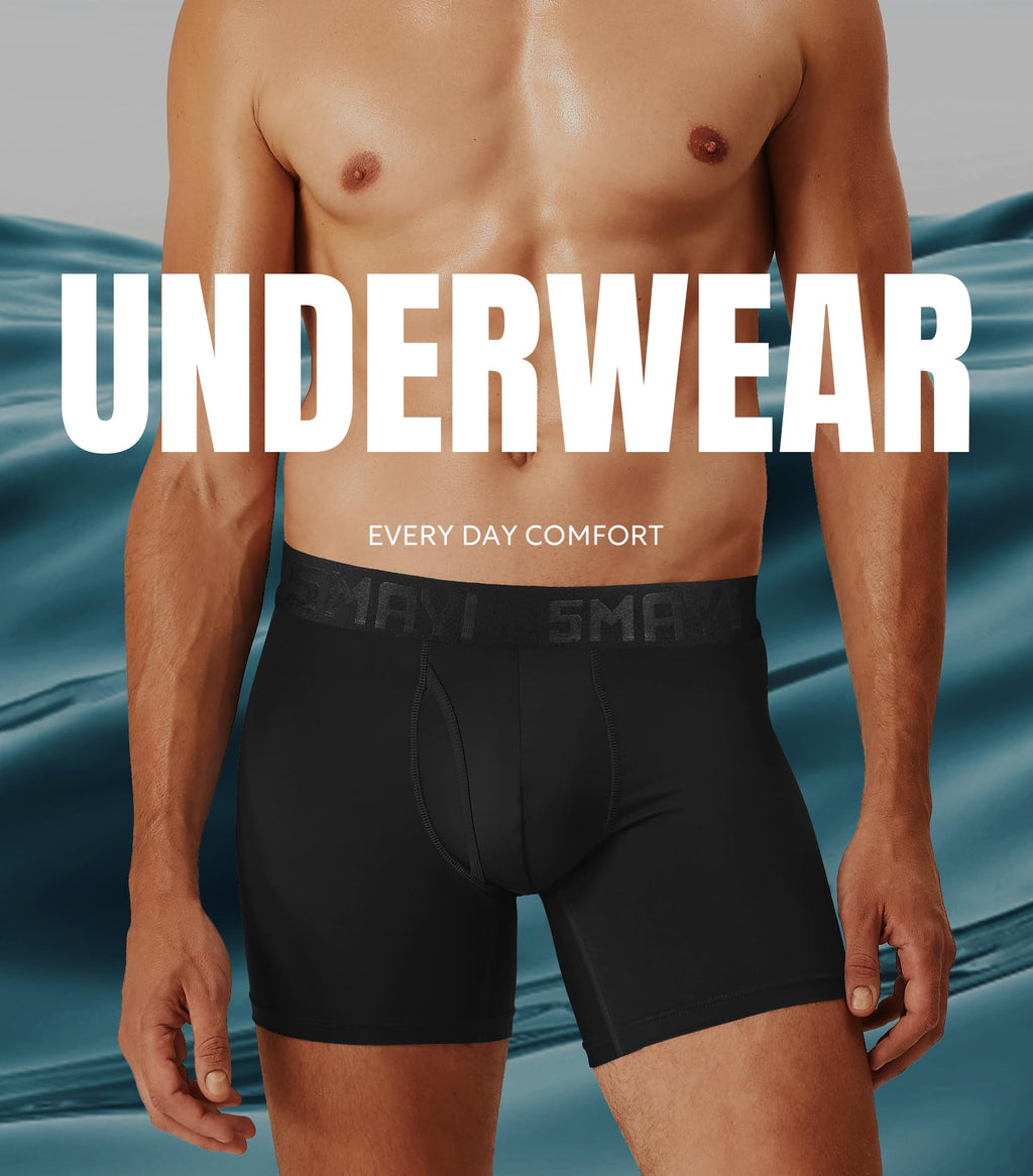 Men's Athletic Boxer Briefs Pack