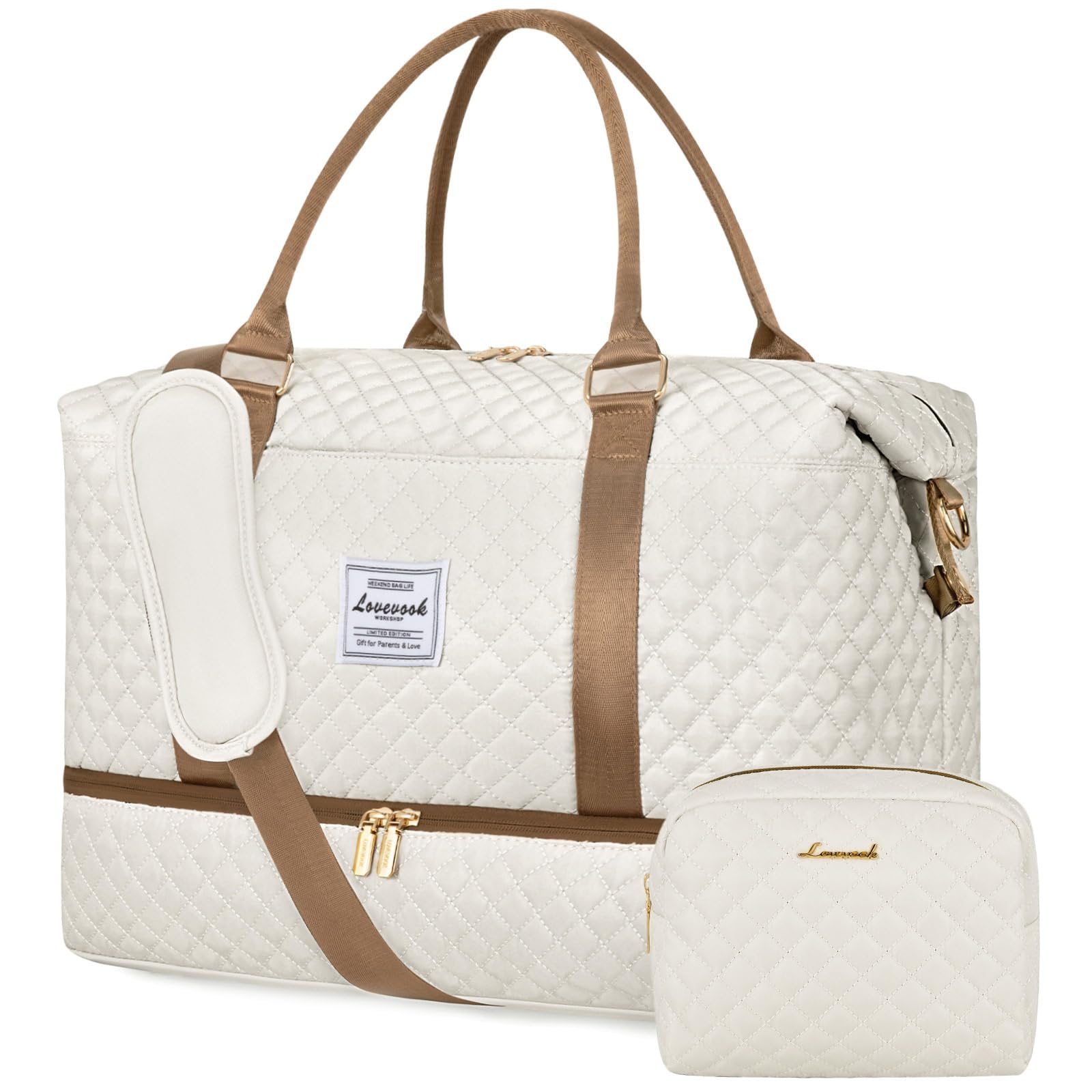 LOVEVOOK All-in-One Duffle: Travel & Gym Ready - Luggage Travel Bags by Handbags Specialist Headquarter | Available at Handbags Specialist Headquarter