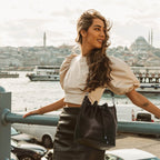 AFKOMST Chic Leather Bucket & Crossbody Bag Set -  by Handbags Specialist Headquarter | Available at Handbags Specialist Headquarter