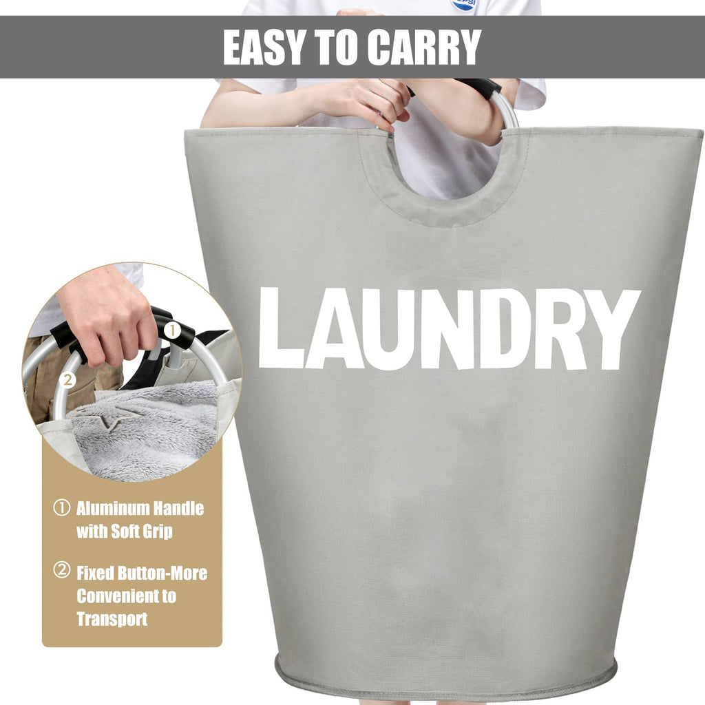 FoldAway Laundry Hamper - Laundry Baskets by Handbags Specialist Headquarter | Available at Handbags Specialist Headquarter