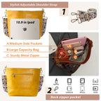 ChicHobo Vegan Leather Crossbody Bag with Strap -  by Handbags Specialist Headquarter | Available at Handbags Specialist Headquarter