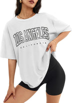 ATHMILE Women's Oversized Graphic Tee