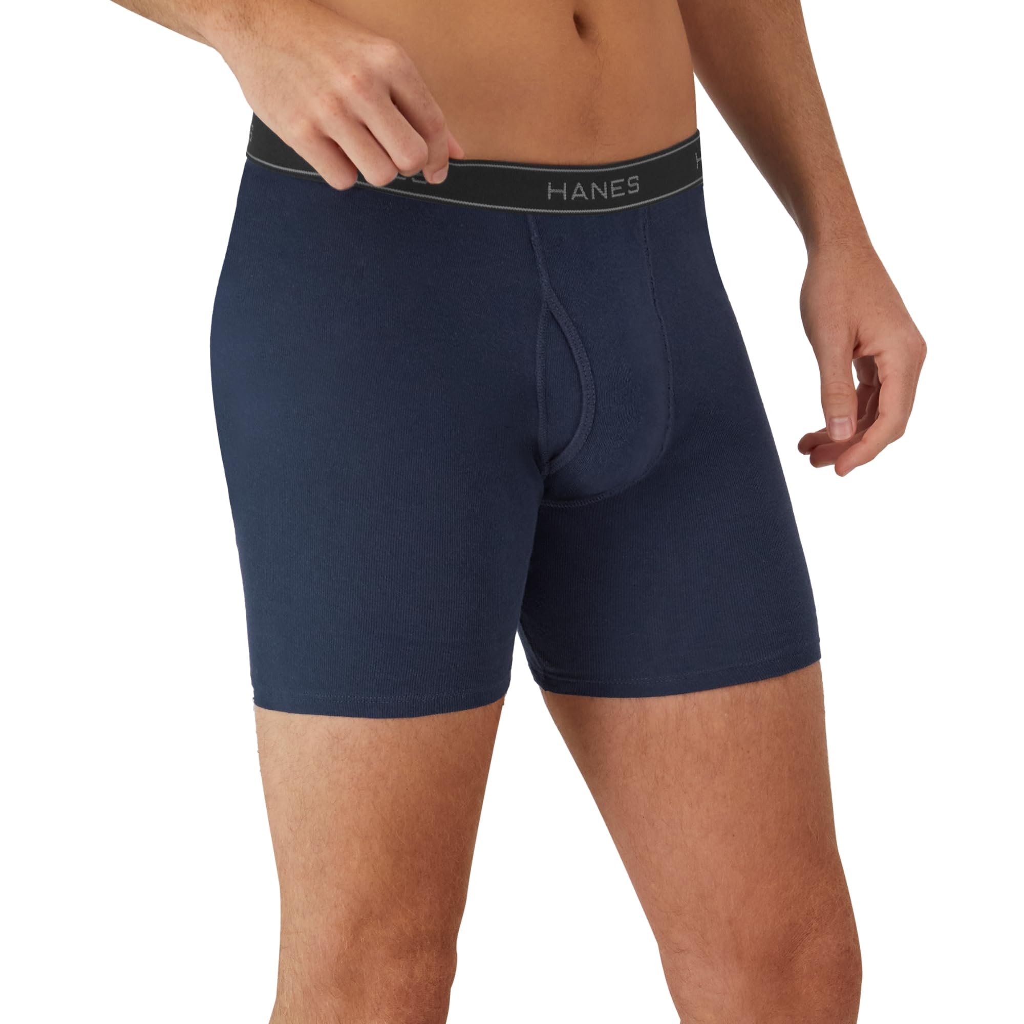 Hanes Men's Boxer Briefs Pack - Cool & Breathable