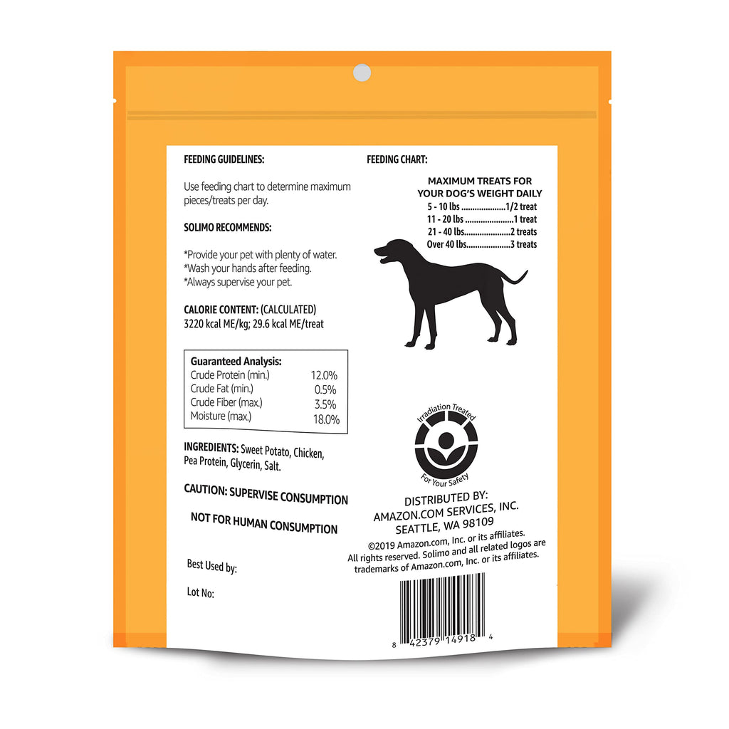 Solimo Sweet Jerky Dog Treats - 2 lbs - Pet Supplies by Handbags Specialist Headquarter | Available at Handbags Specialist Headquarter