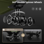 SHOWKOO Armygreen 3-Piece Expandable Luggage Set - Luggage Travel Bags by Handbags Specialist Headquarter | Available at Handbags Specialist Headquarter