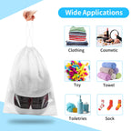 Clear View Travel Shoe Bags - 12 Pack -  by Handbags Specialist Headquarter | Available at Handbags Specialist Headquarter