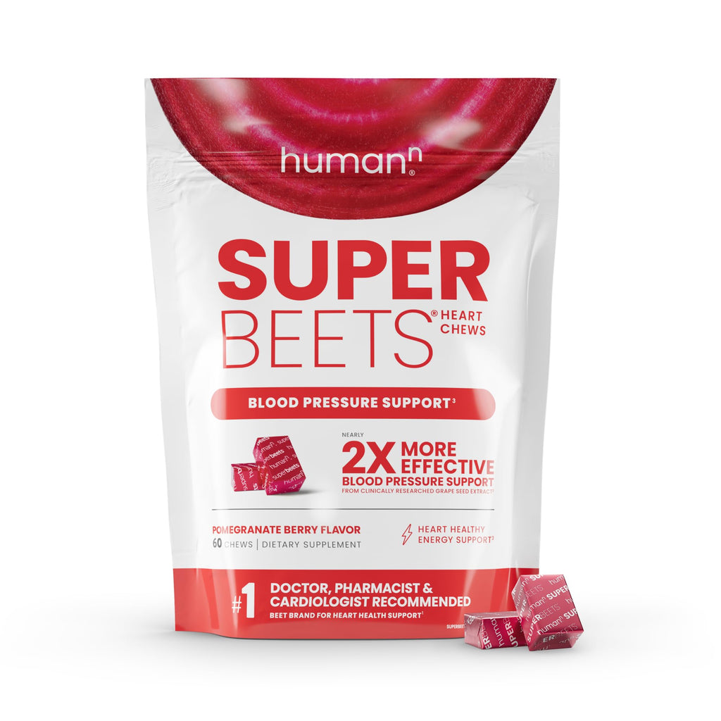 SuperBeets Heart Chews: Pomegranate Berry Boost - Health Care by Handbags Specialist Headquarter | Available at Handbags Specialist Headquarter