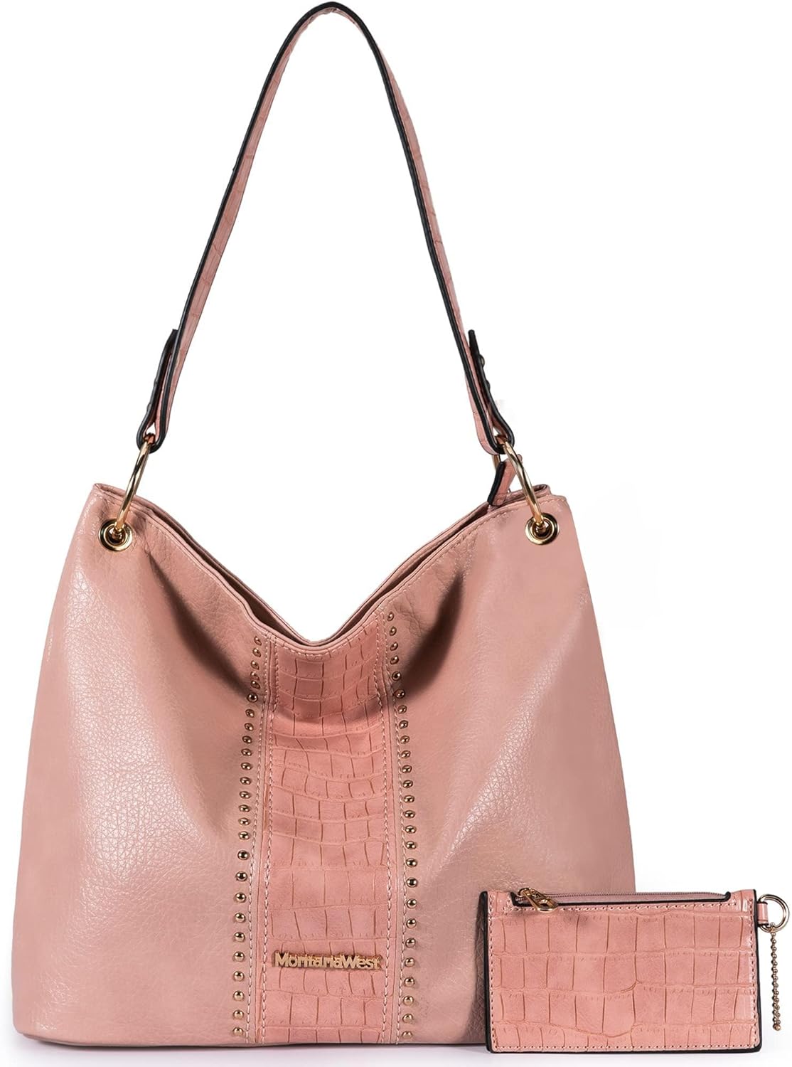 West Zip Hobo Purse - Crossbody Bags by Handbags Specialist Headquarter | Available at Handbags Specialist Headquarter
