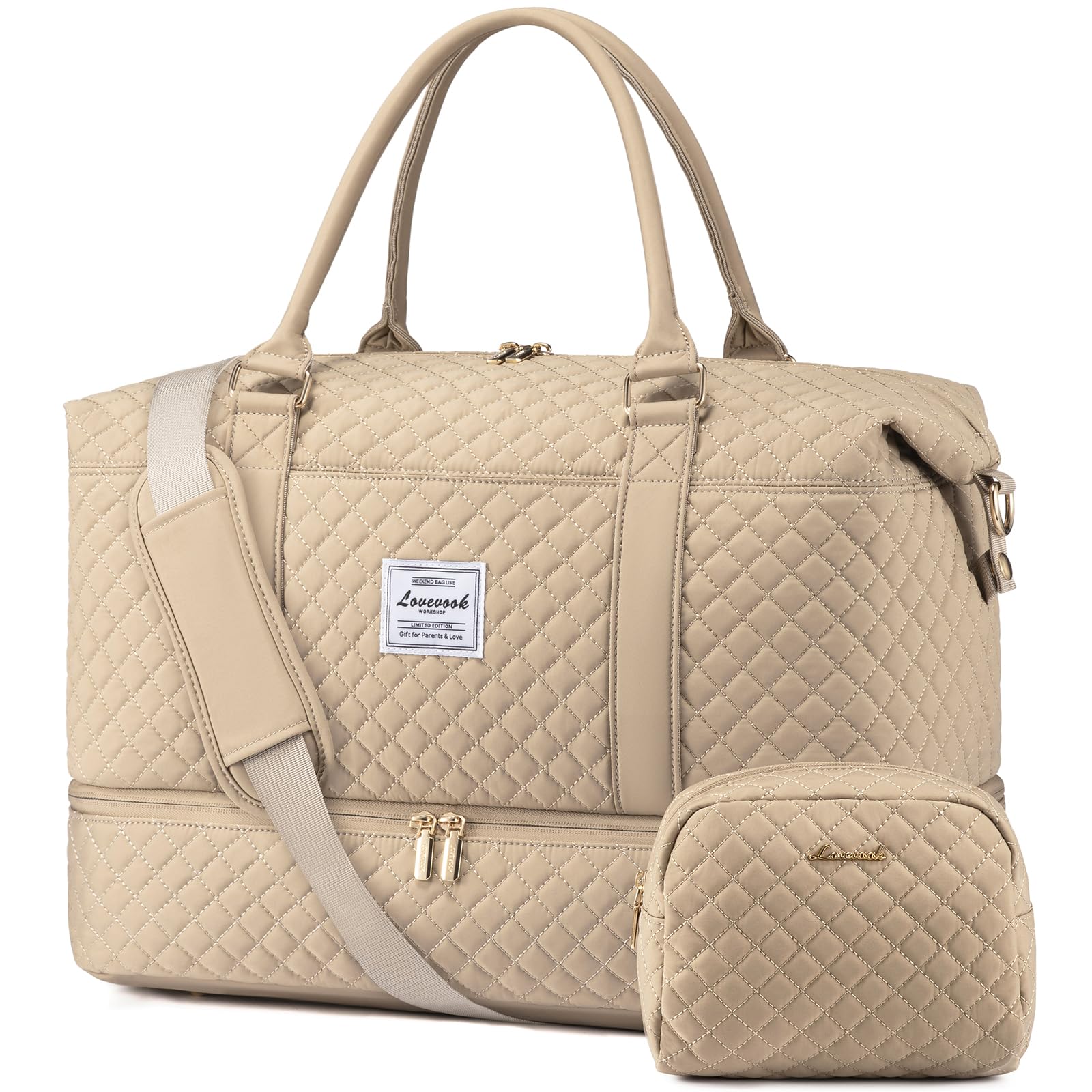 LOVEVOOK All-in-One Duffle: Travel & Gym Ready - Luggage Travel Bags by Handbags Specialist Headquarter | Available at Handbags Specialist Headquarter