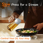 SprayMaster Duo: 16oz Olive Oil Dispenser - Black -  by Handbags Specialist Headquarter | Available at Handbags Specialist Headquarter