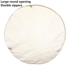 VersaPouf: Unstuffed Ottoman & Foot Rest Cover - Decor by Handbags Specialist Headquarter | Available at Handbags Specialist Headquarter