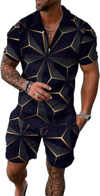 Men's Summer Tracksuit 2-Piece Set