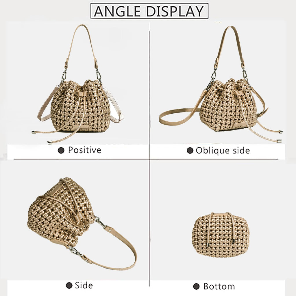 Hollow Bucket Tote Bag -  by Handbags Specialist Headquarter | Available at Handbags Specialist Headquarter