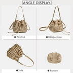 Hollow Bucket Tote Bag -  by Handbags Specialist Headquarter | Available at Handbags Specialist Headquarter