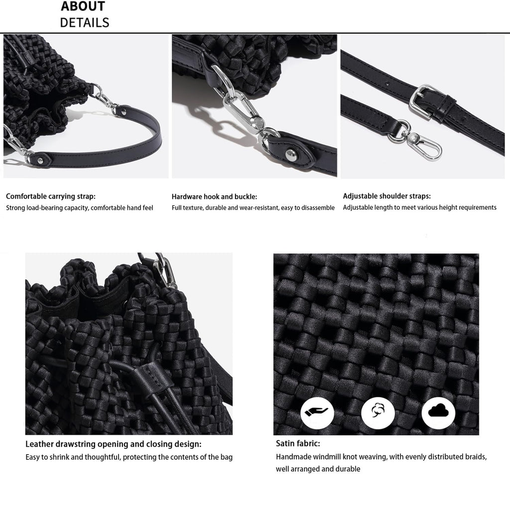 Hollow Bucket Tote Bag -  by Handbags Specialist Headquarter | Available at Handbags Specialist Headquarter