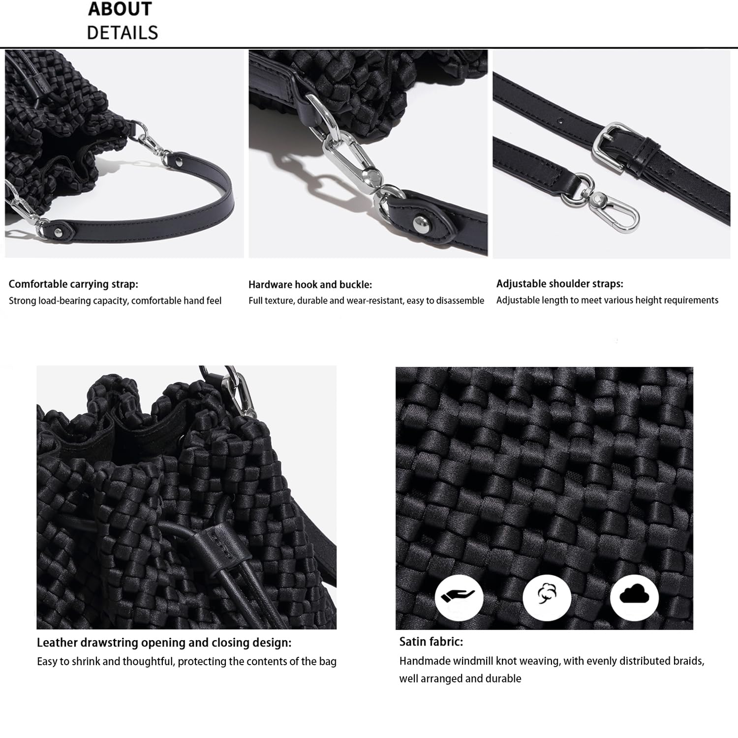 Hollow Bucket Tote Bag -  by Handbags Specialist Headquarter | Available at Handbags Specialist Headquarter