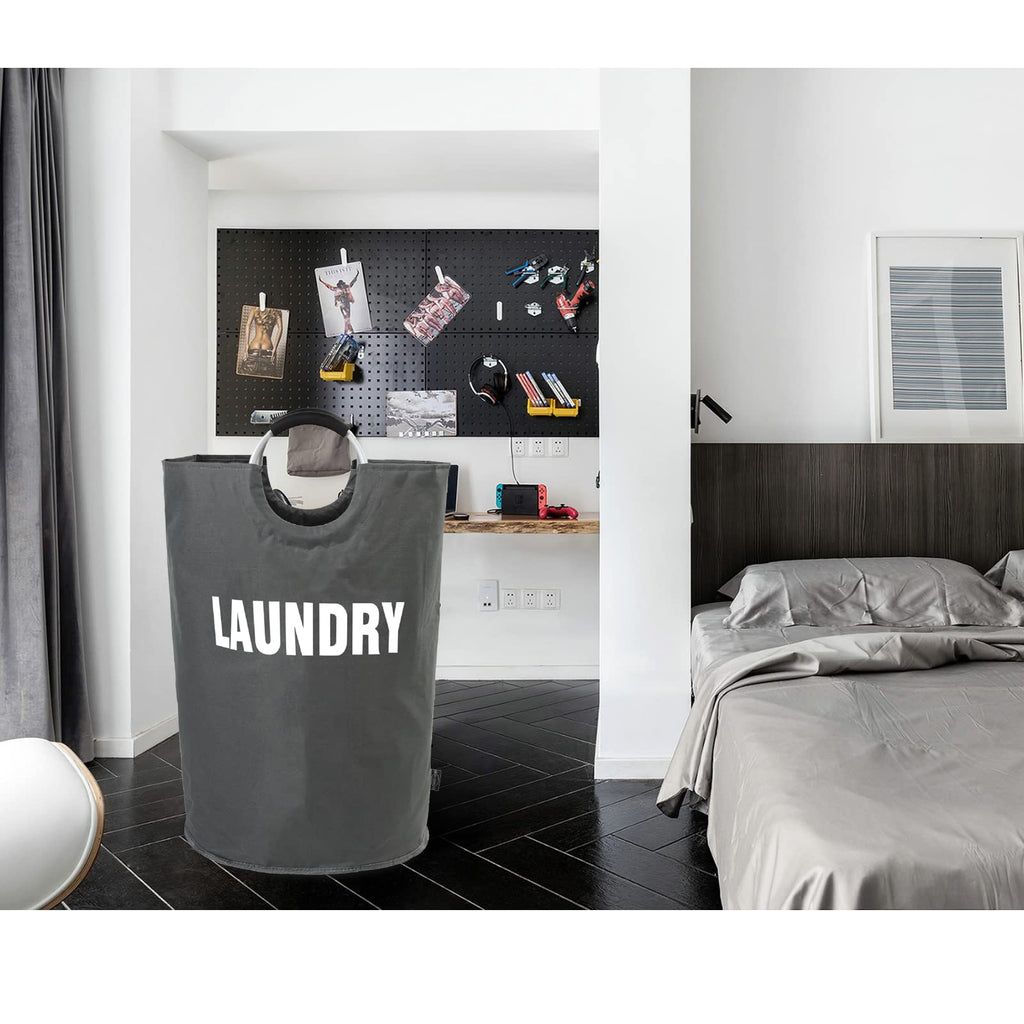 FoldAway Laundry Hamper - Laundry Baskets by Handbags Specialist Headquarter | Available at Handbags Specialist Headquarter