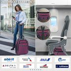 EMPSIGN 16 Wheeled Underseat Travel Bag -  by Handbags Specialist Headquarter | Available at Handbags Specialist Headquarter