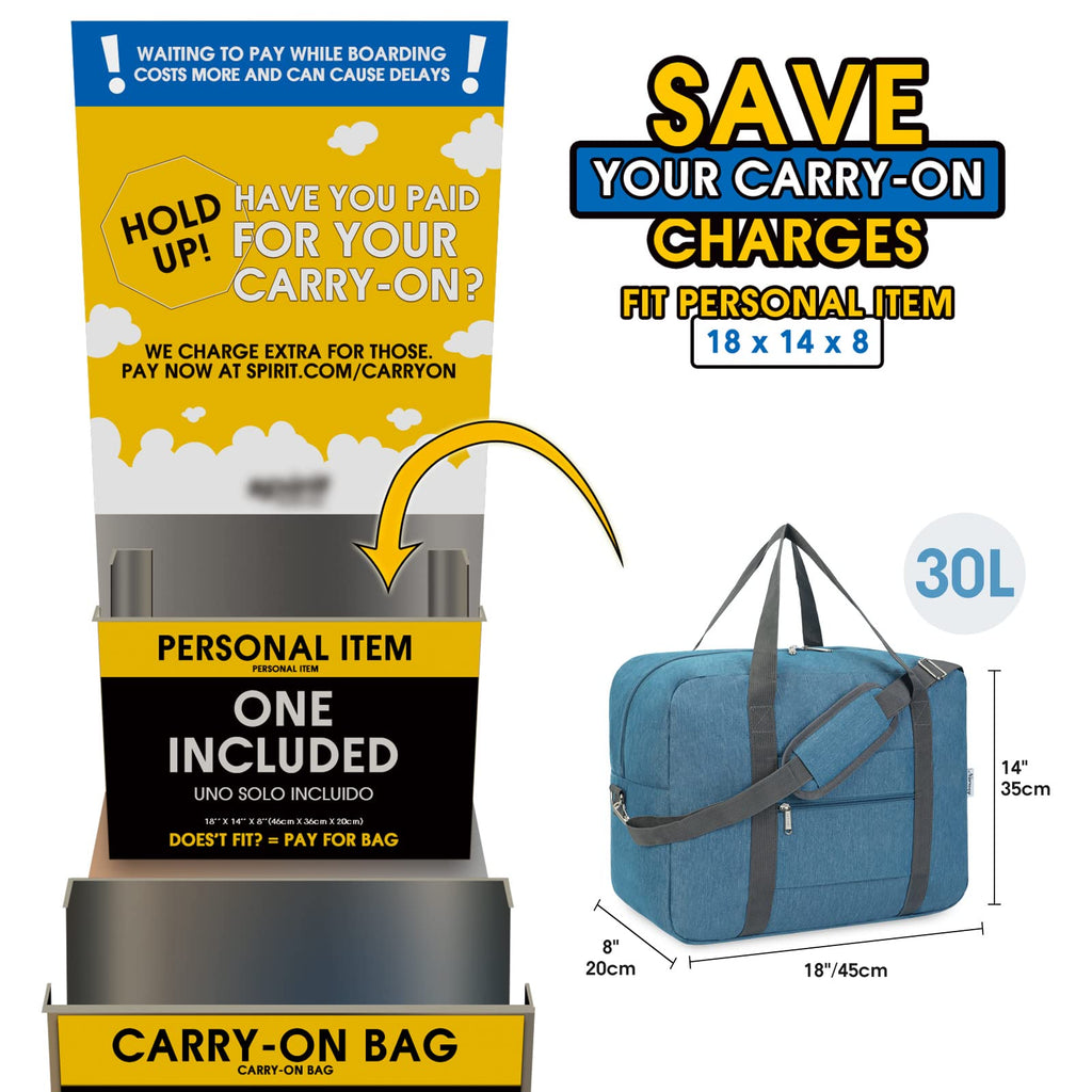 Narwey Air Duffle 22x14x9 - Luggage Travel Bags by Handbags Specialist Headquarter | Available at Handbags Specialist Headquarter