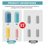 TravelGuard Silicone Bottle Covers: Leak-Proof Essentials -  by Handbags Specialist Headquarter | Available at Handbags Specialist Headquarter