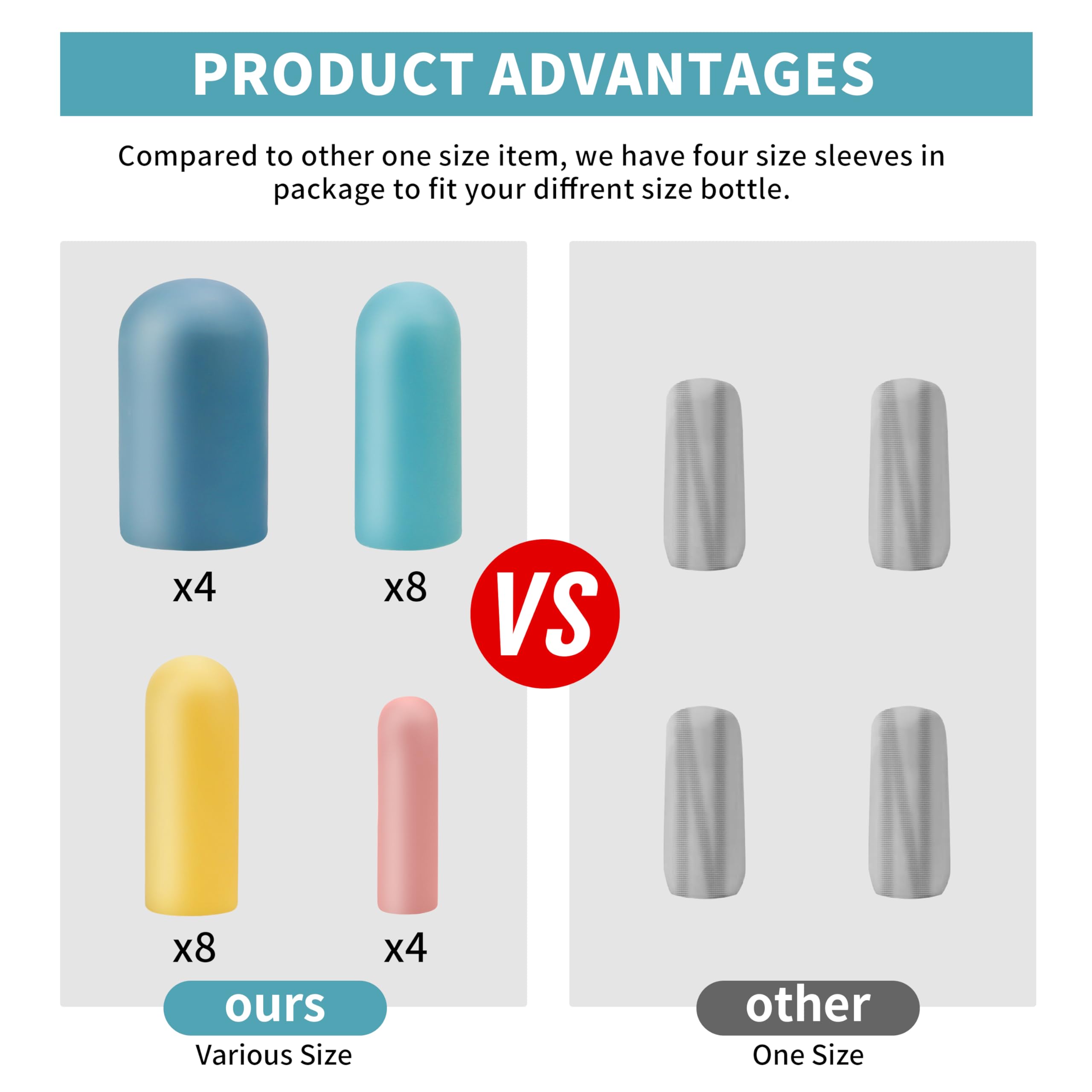 TravelGuard Silicone Bottle Covers: Leak-Proof Essentials -  by Handbags Specialist Headquarter | Available at Handbags Specialist Headquarter