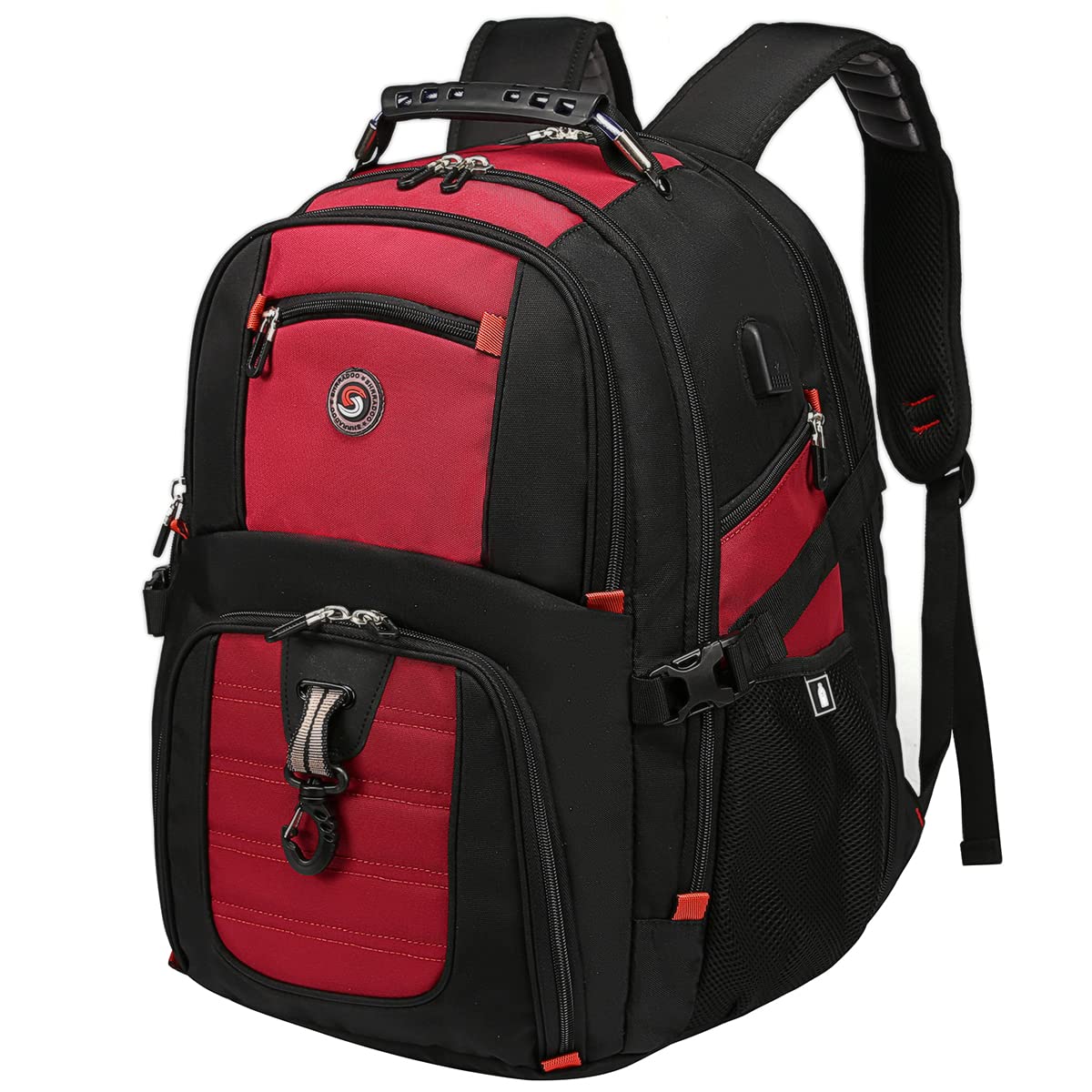 SHRRADOO 50L USB Travel Laptop Backpack - Airline Approved - Backpack Bags by Handbags Specialist Headquarter | Available at Handbags Specialist Headquarter