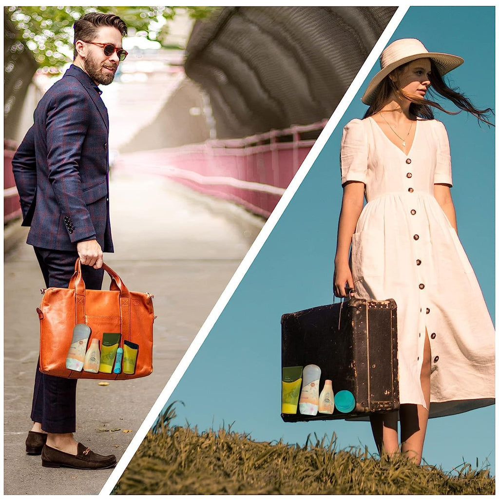 TravelGuard Silicone Bottle Covers: Leak-Proof Essentials -  by Handbags Specialist Headquarter | Available at Handbags Specialist Headquarter