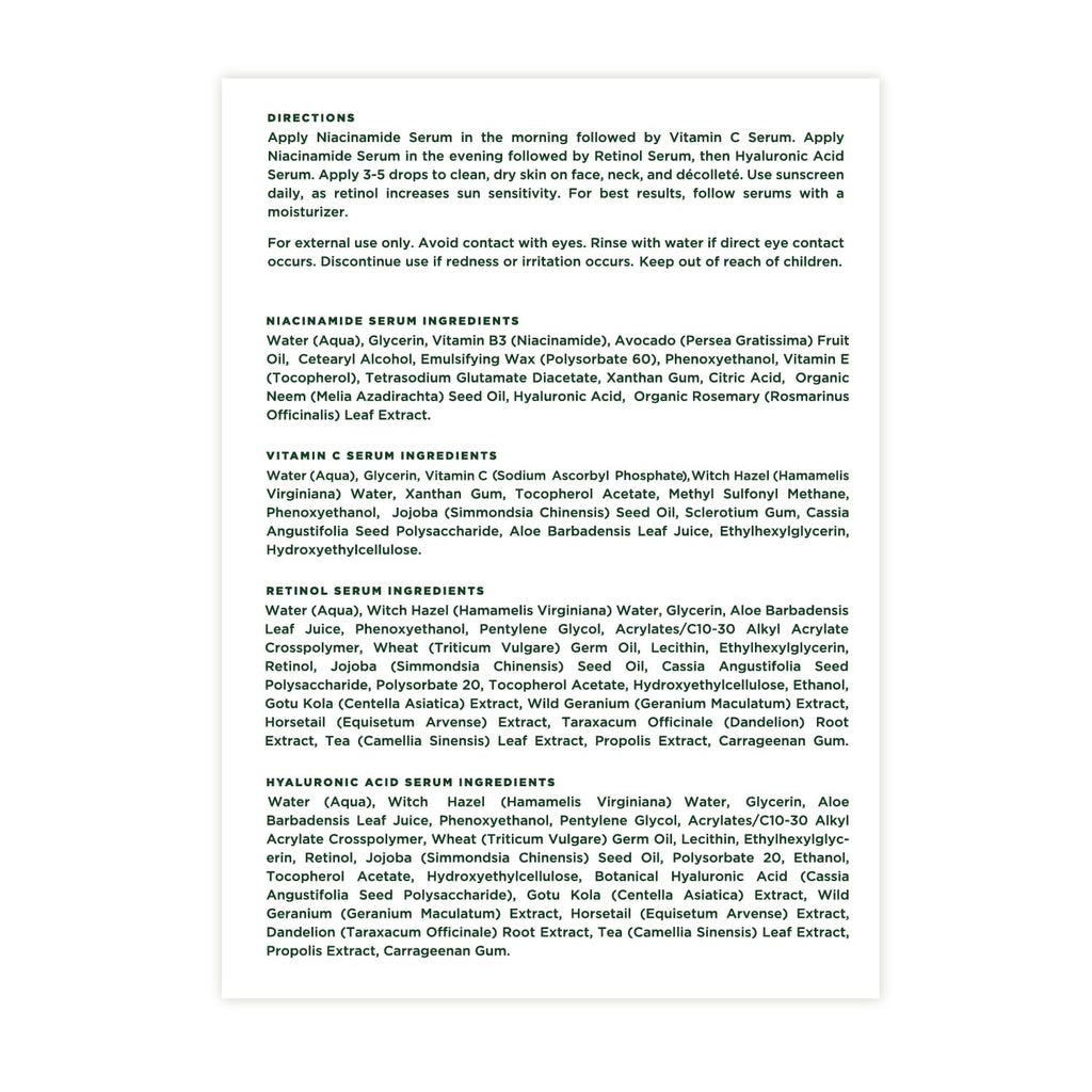 Luminous Glow Trio: Vitamin C, Retinol, Hyaluronic - Beauty & Personal Care by Handbags Specialist Headquarter | Available at Handbags Specialist Headquarter