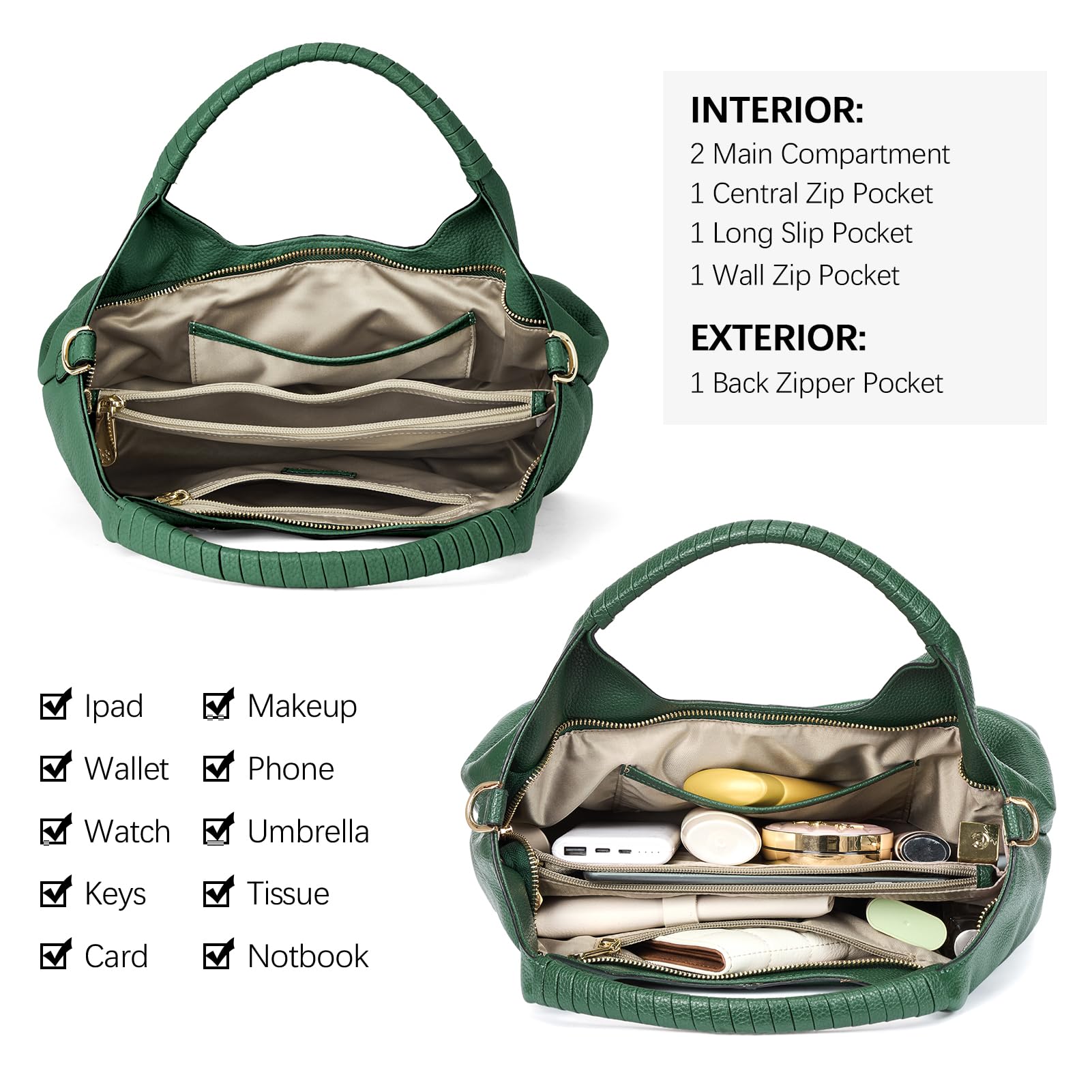 BOSTANTEN Leather Satchel Crossbody Handbag for Women