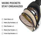 BOSTANTEN Chic Leather Crossbody Sling Bag -  by Handbags Specialist Headquarter | Available at Handbags Specialist Headquarter