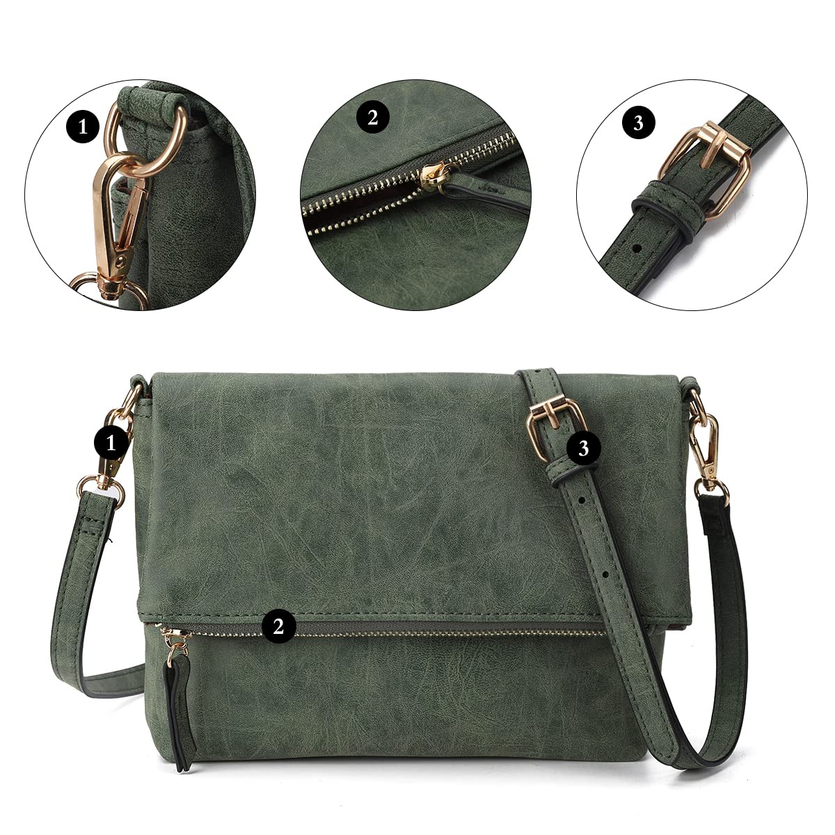 Gladdon Chic Crossbody Bag for Women -  by Handbags Specialist Headquarter | Available at Handbags Specialist Headquarter