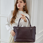 Genuine Leather Women's Tote Shoulder Bag