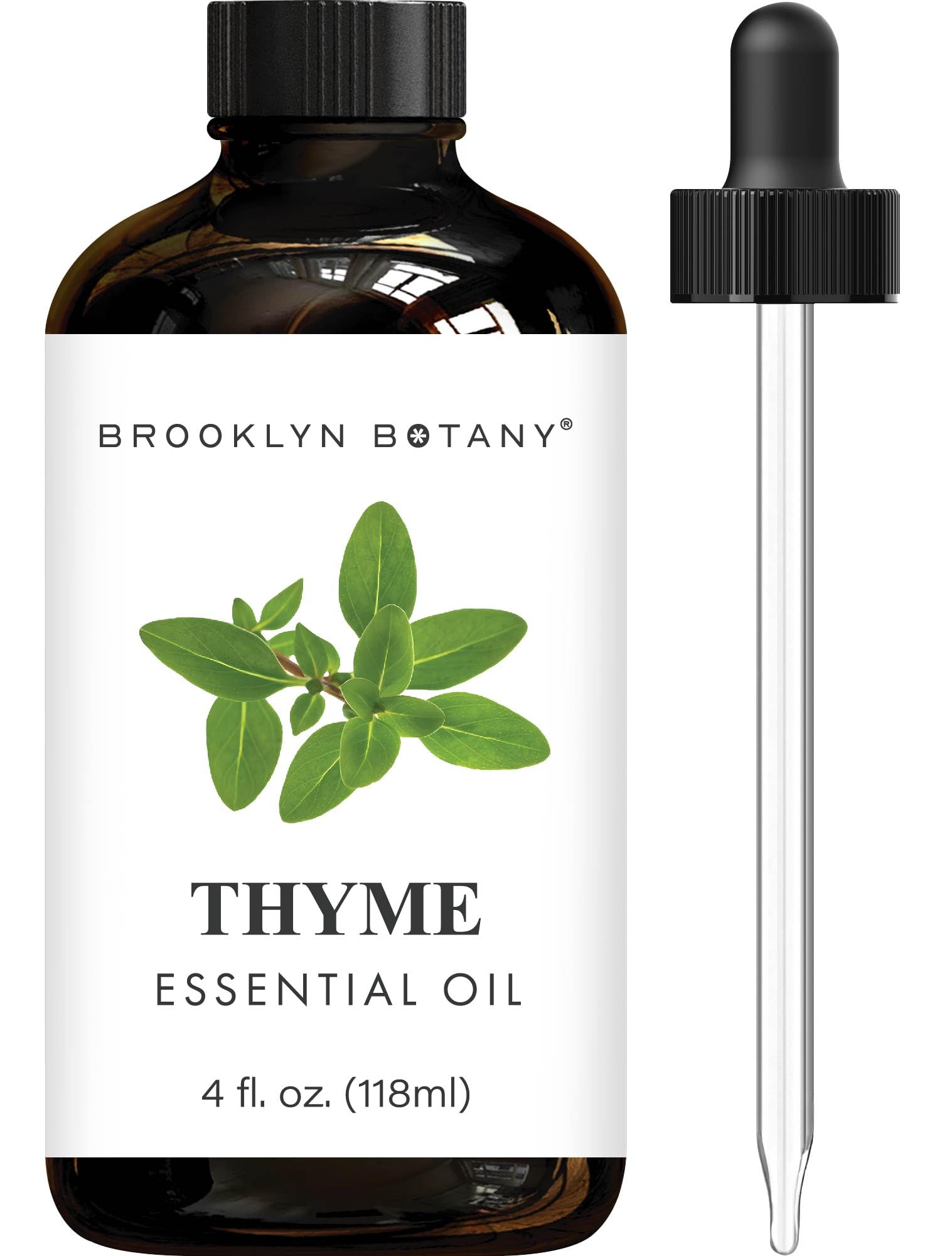 Brooklyn Botany Thyme Oil 4oz - Pure Aromatherapy