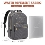 Chic Leather Laptop Backpack for Women - LoveVook - Backpack Bags by Handbags Specialist Headquarter | Available at Handbags Specialist Headquarter