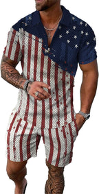 Men's Summer Tracksuit 2-Piece Set