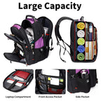 SHRRADOO 50L USB Travel Laptop Backpack - Airline Approved - Backpack Bags by Handbags Specialist Headquarter | Available at Handbags Specialist Headquarter