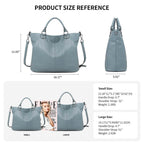 Kattee Women's Leather Tote Bag