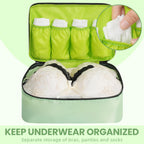 BAGAIL Travel Cubes: 8/9 Set Packing Organizers -  by Handbags Specialist Headquarter | Available at Handbags Specialist Headquarter