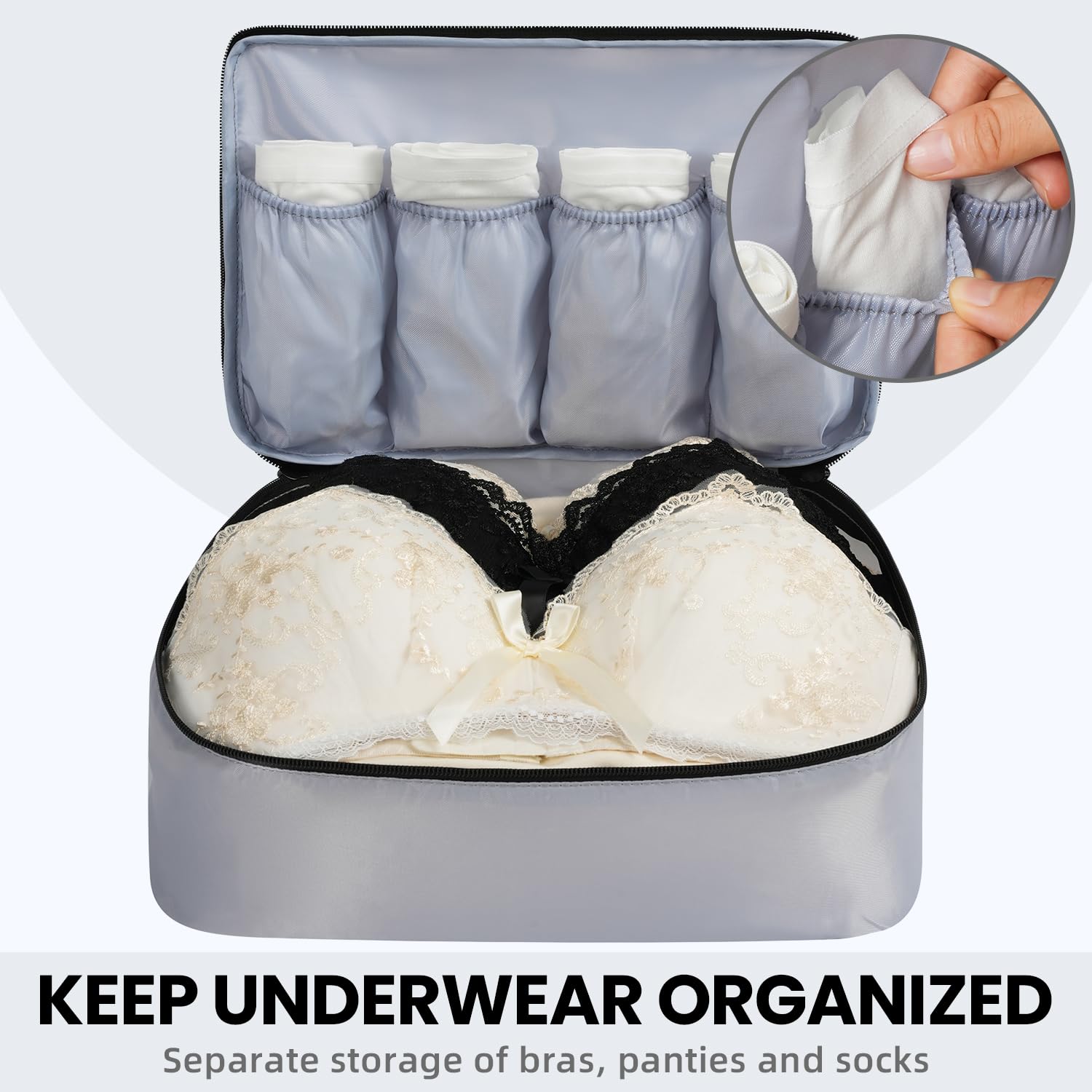 BAGAIL Travel Cubes: 8/9 Set Packing Organizers -  by Handbags Specialist Headquarter | Available at Handbags Specialist Headquarter